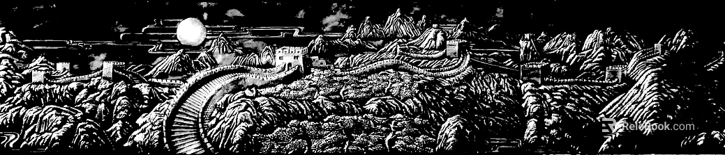 Black and White Bump texture