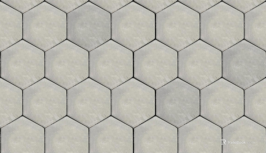hexagonal brick seamless texture