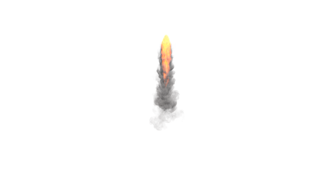 Orange flame smoke special effects material texture