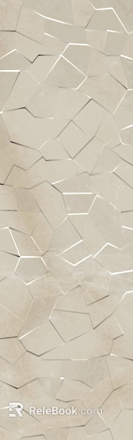 Beige geometric mosaic brick wall interior wall brick texture