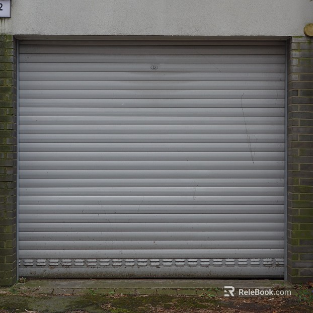Metal door texture