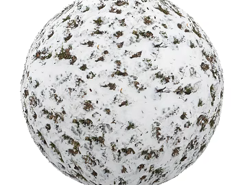 Snow PBR texture (ID:ffach491844)