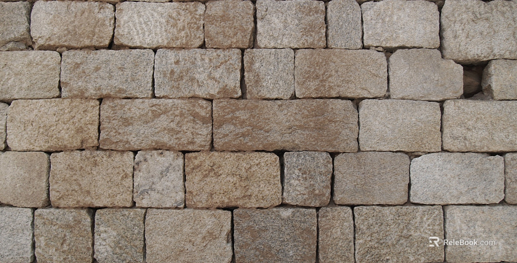 Culture stone brick wall white yellow ash texture