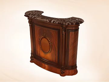 wood carving 3d model