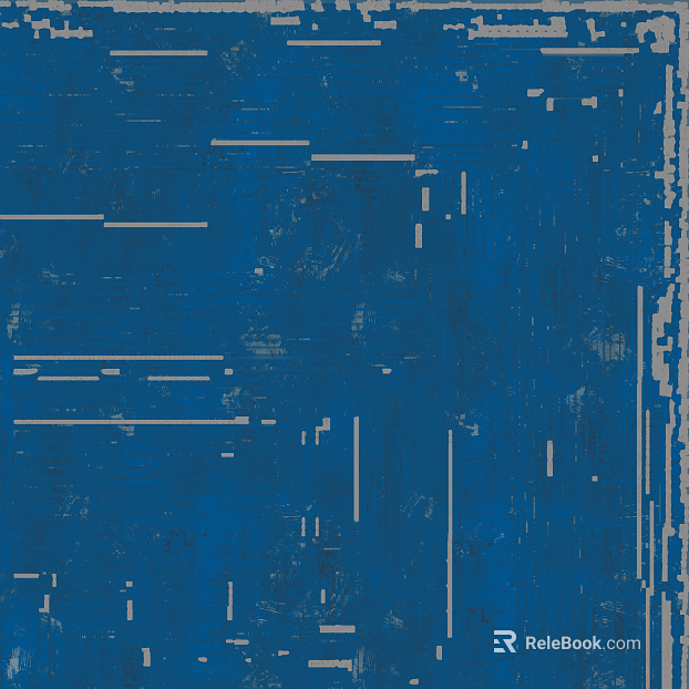Blue old metal plate industrial wind wall texture
