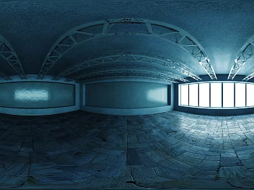 Product fill light indoor blue scene cool light source HDR texture (ID:ffabg67431)