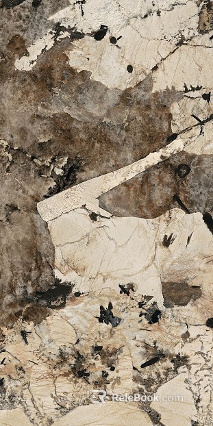 Ice-patterned marble texture