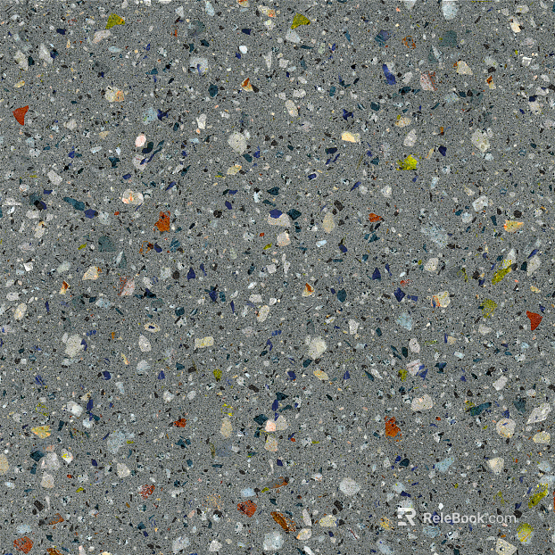 colored terrazzo texture
