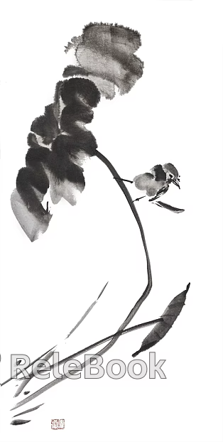 ink painting texture