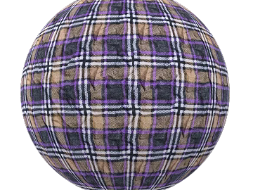 Plaid PBR texture (ID:ffach848344)