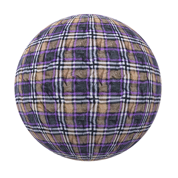 Plaid PBR texture