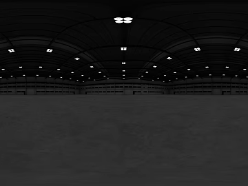 Indoor Pavilion HDR 3d model
