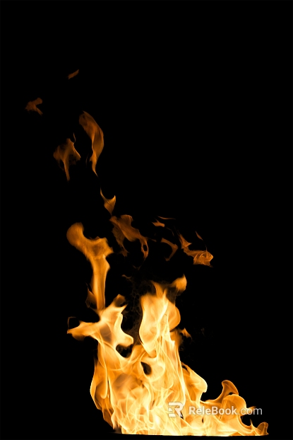Flame texture texture