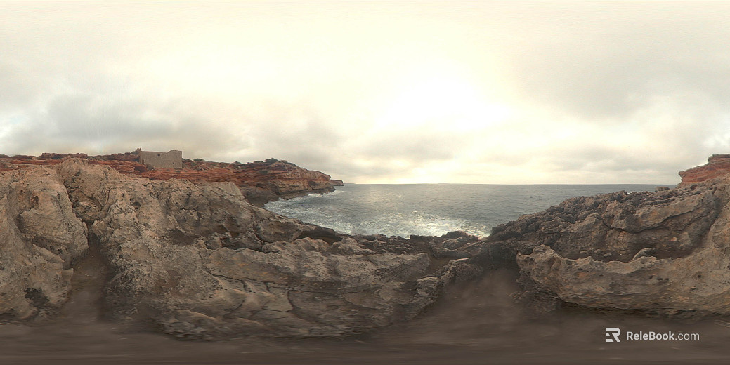 Outdoor Seaside Reef Daytime HDR texture