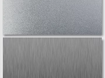 Silver brushed matte metal plate decorative surface texture (ID:ffaeh341929)
