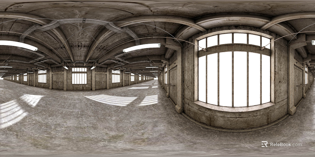 Abandoned Plant HDR texture