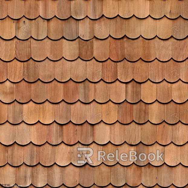 Wooden tile texture