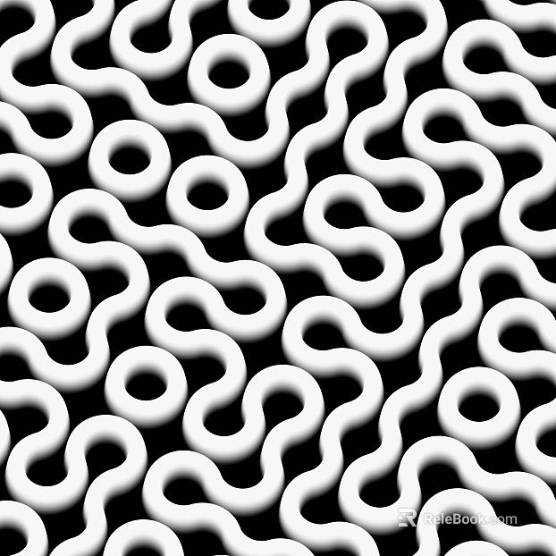 Black and White Bump texture