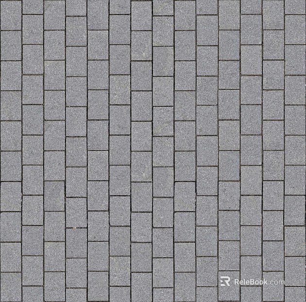 Brick pavement texture