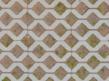 grass-planting brick texture (ID:ffagg70971)