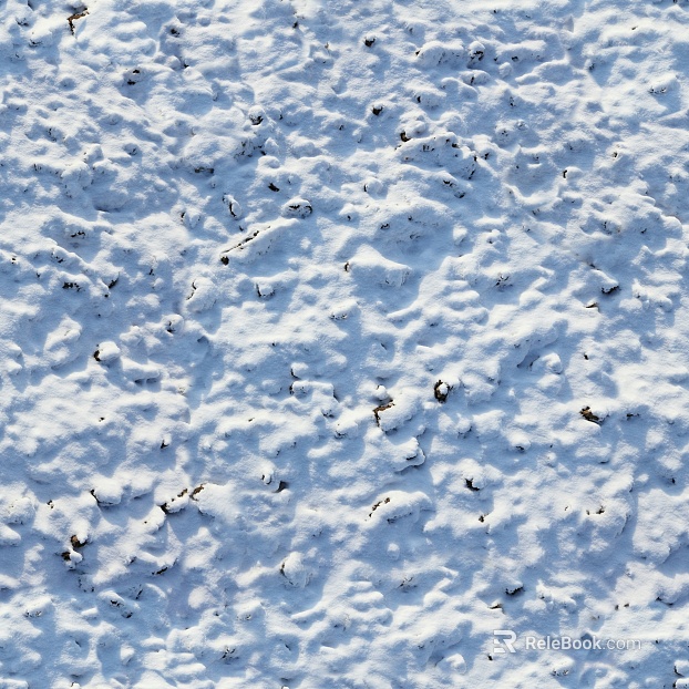 Seamless Snow Map texture