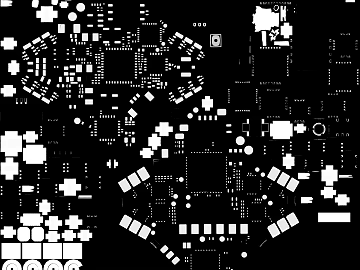 Black and White Bump Electronic Circuit Map texture (ID:ffaeh560139)