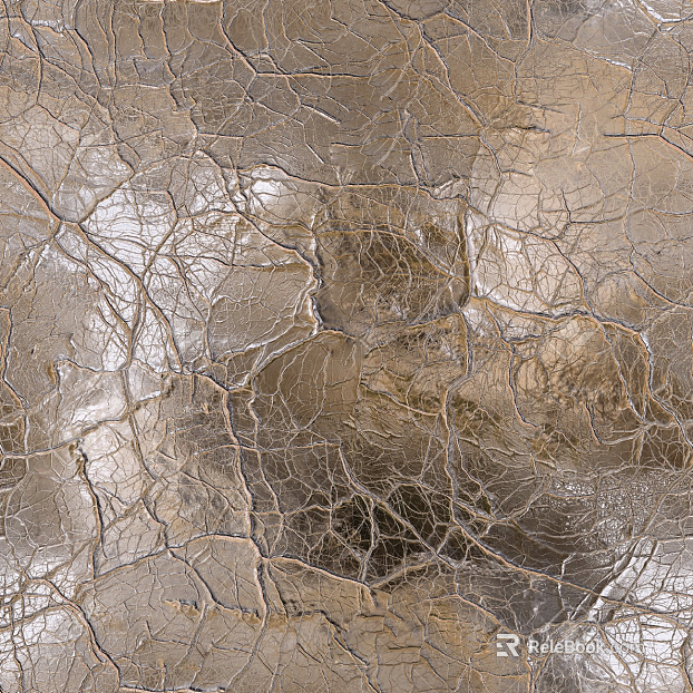Classical yellow colored art glass texture