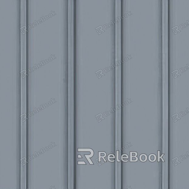 Color steel tile texture