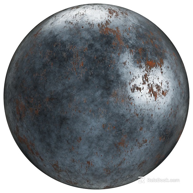 Scratch Metal PBR texture