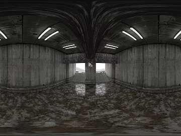 Underground passage space HDR texture (ID:ffabg98631)
