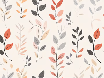 Simple leaf wallpaper design texture (ID:ffach986246)