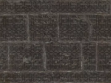 Dark gray pattern antique brick wall background wall texture (ID:ffaeh766886)