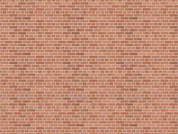 brick wall red brick wall 3d model