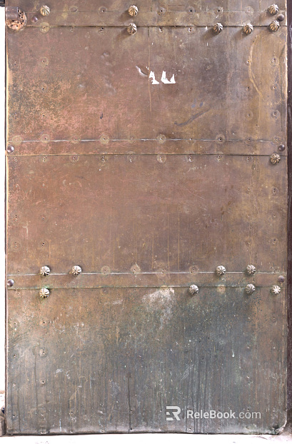 Metal door texture