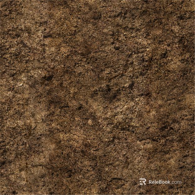 Tawny soil outdoor ground texture