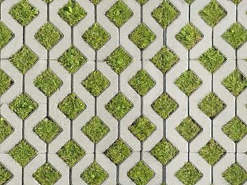 grass-planting brick texture (ID:ffagg66684)