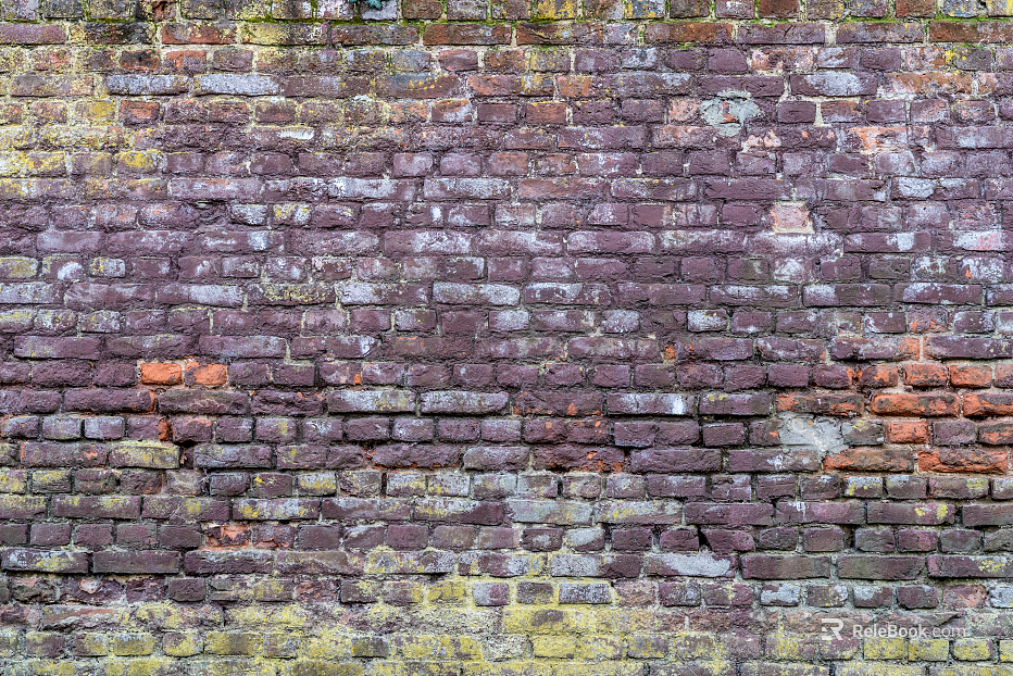 Modern old-fashioned red brick wall industrial wind brick wall dilapidated brick wall texture