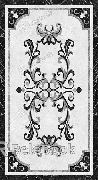 marble parquet marble black and white texture