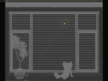 Gray blinds, interior windows texture (ID:ffaeh786984)