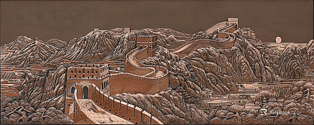 landscape painting texture