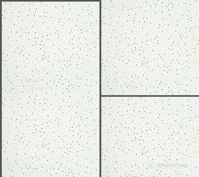 Mineral wool board texture