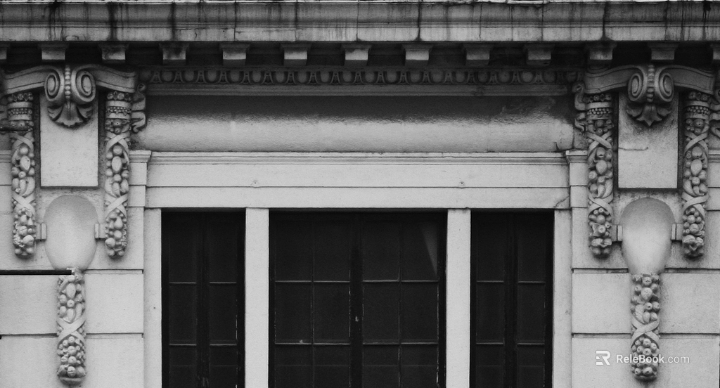 black and white painting texture