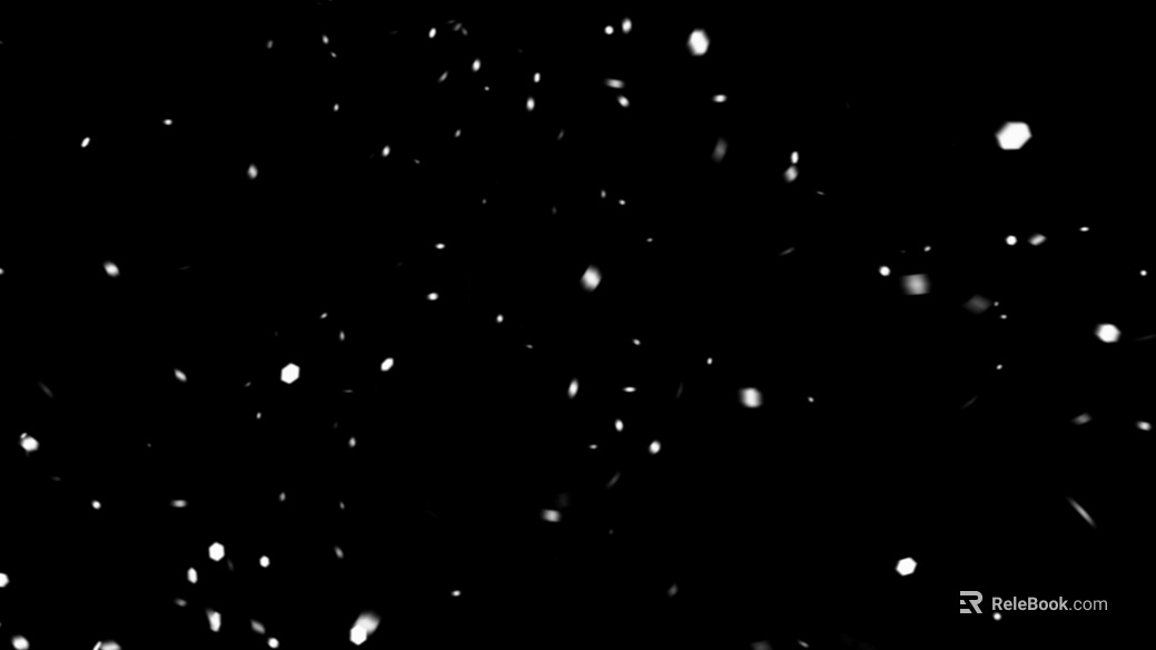 Snowy Snowflake Weather Highlight Mask texture