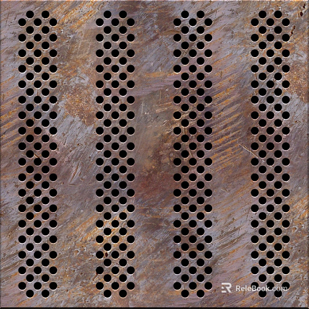 Perforated plate texture