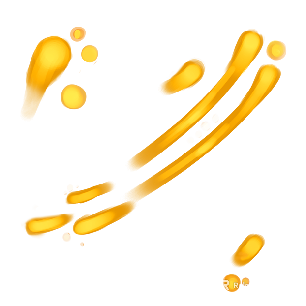 Golden Fluid Splash texture