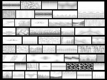Modern Perforated Plate Transvious Plate Aluminum Plate 3d model