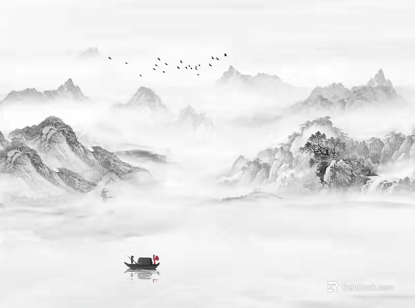 landscape painting texture