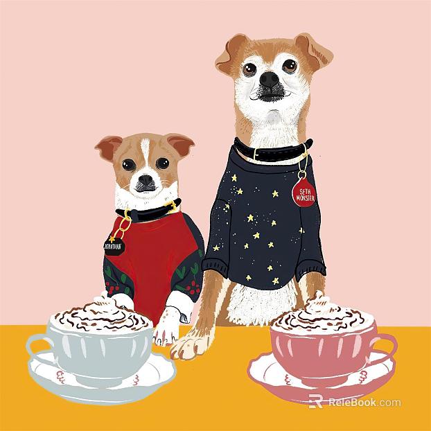 cartoon painting texture