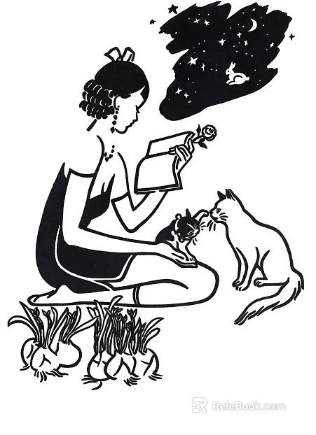 cartoon painting texture