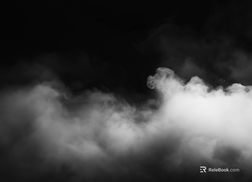 Modern fog smoke steam dense smoke clouds natural special effects texture